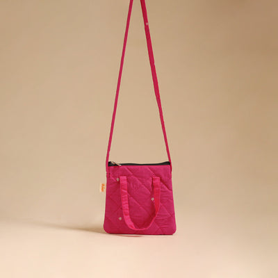 Handcrafted Quilted Sling Bag 38