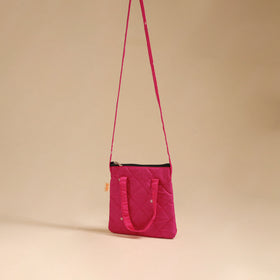 Handcrafted Quilted Sling Bag 38