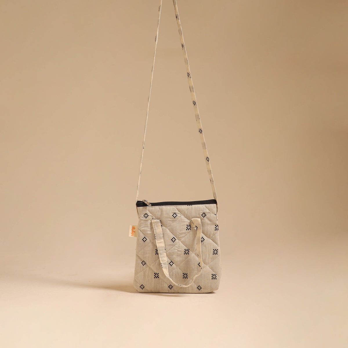 Handcrafted Quilted Sling Bag 39