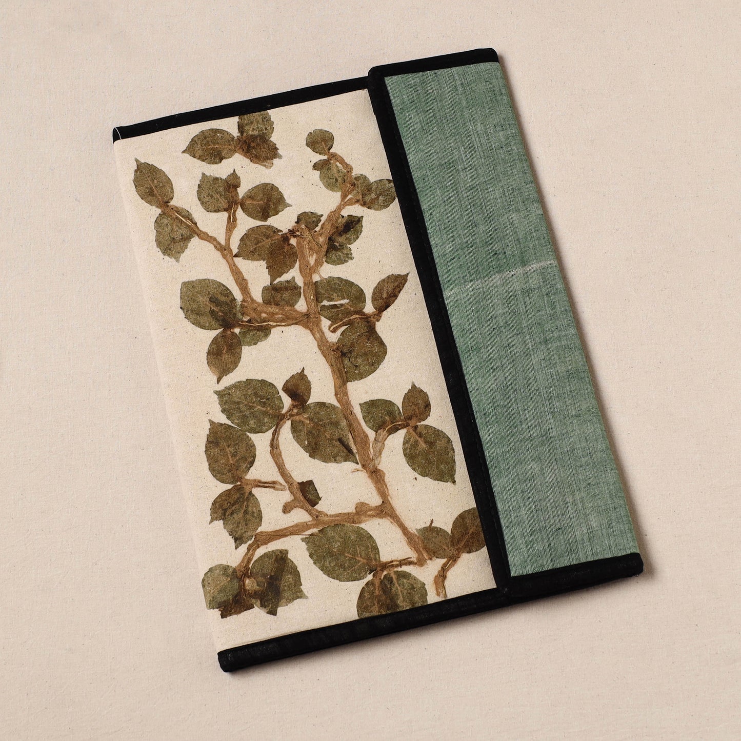 Natural Leaf Art Work Fabric File Folder 18