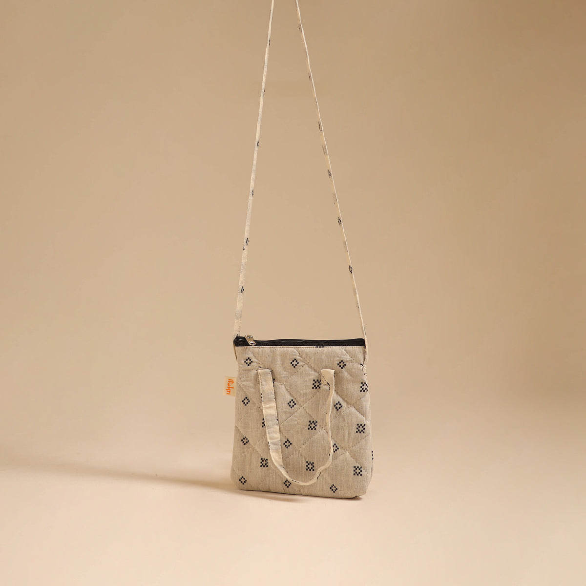 Handcrafted Quilted Sling Bag 39