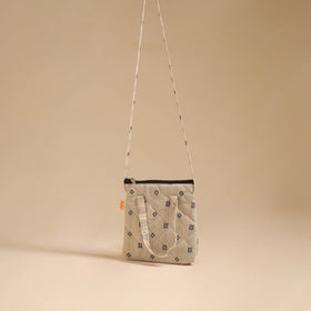 Handcrafted Quilted Sling Bag 39