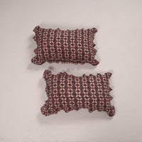 Set of 2 Handcrafted Cotton Frill Pillow Covers 11