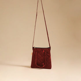 Handcrafted Quilted Sling Bag 40