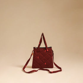 Handcrafted Quilted Sling Bag 40