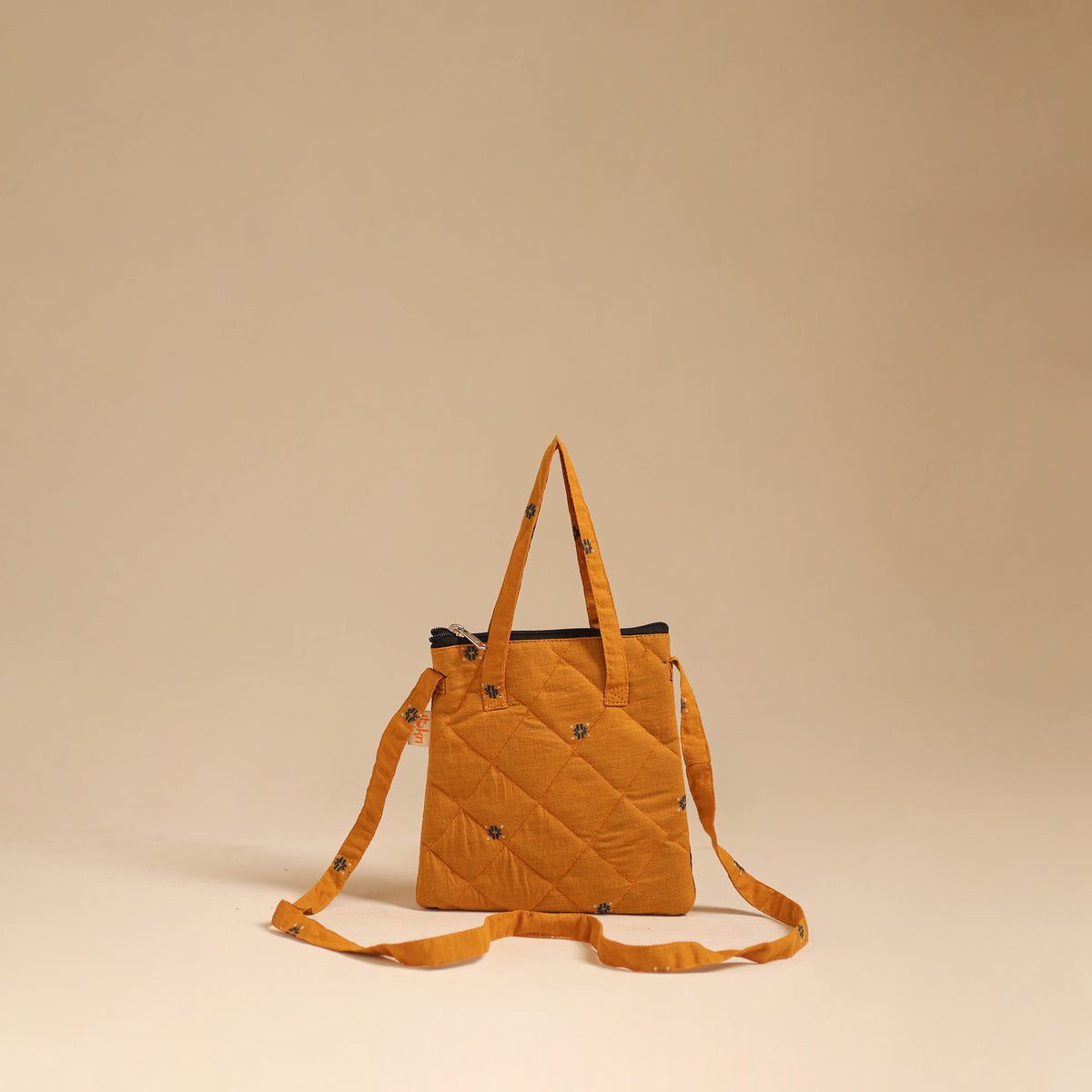 Handcrafted Quilted Sling Bag 41
