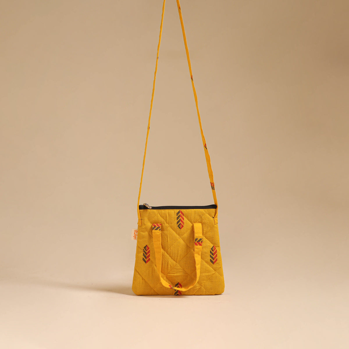 Handcrafted Quilted Sling Bag 42
