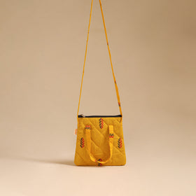 Handcrafted Quilted Sling Bag 42