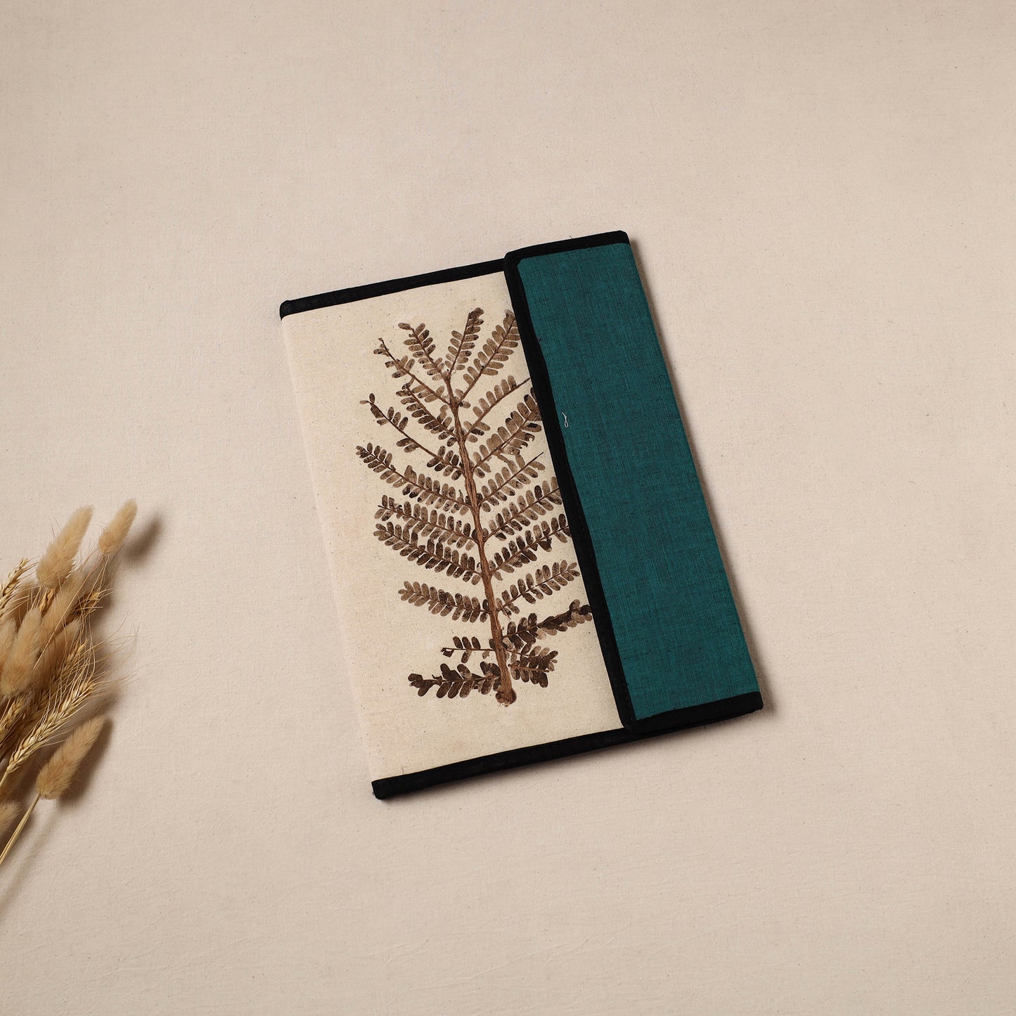 Natural Leaf Art Work Fabric File Folder 24