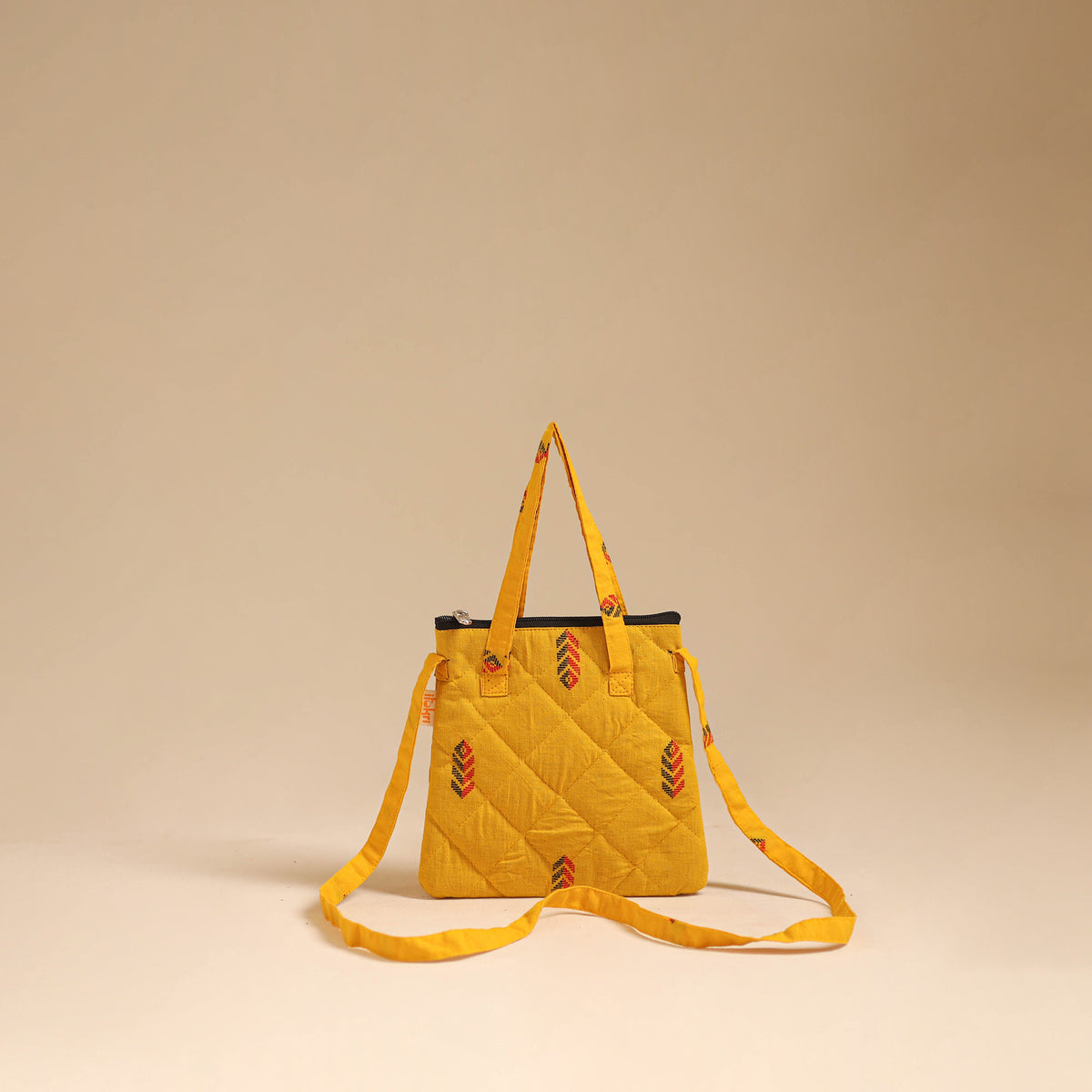 Handcrafted Quilted Sling Bag 42