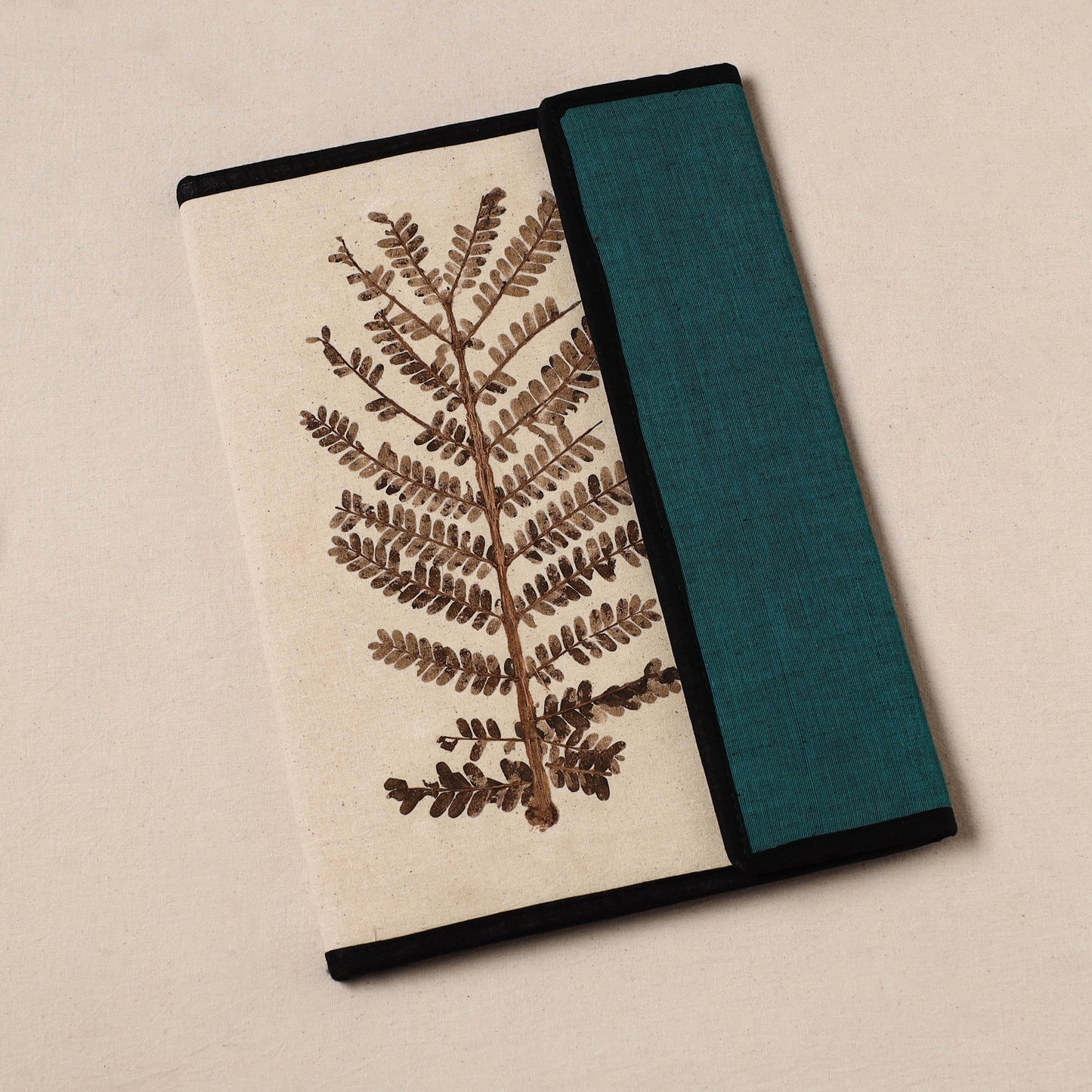Natural Leaf Art Work Fabric File Folder 24