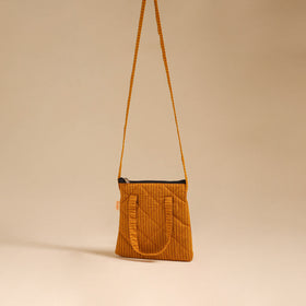 Handcrafted Quilted Sling Bag 43