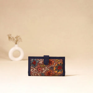 Srikalahasti Handpainted Kalamkari Clutch by Dwarka Plus 90