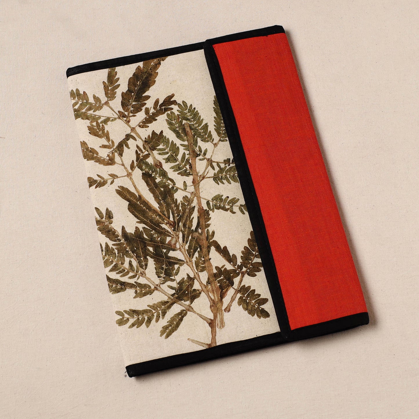 Natural Leaf Art Work Fabric File Folder 25