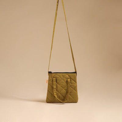 Handcrafted Quilted Sling Bag 44