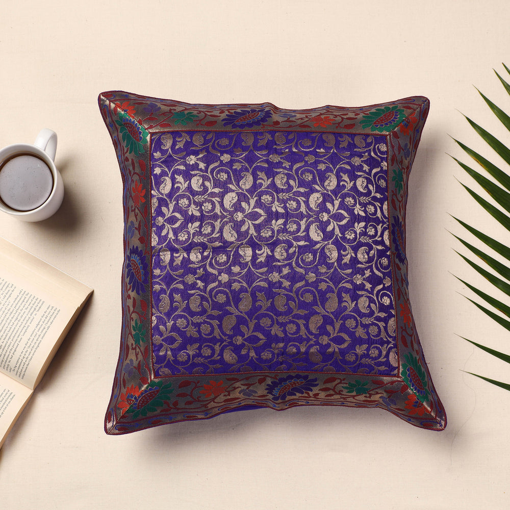 Banarasi Silk Cushion Cover