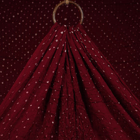 Kutch Tie-Dye Modal Silk Bandhani Fabric 10