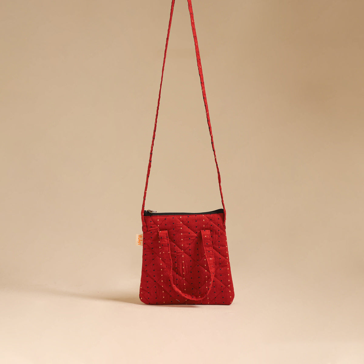 Handcrafted Quilted Sling Bag 45