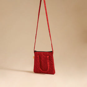 Handcrafted Quilted Sling Bag 45
