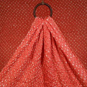 Kutch Tie-Dye Modal Silk Bandhani Fabric 12