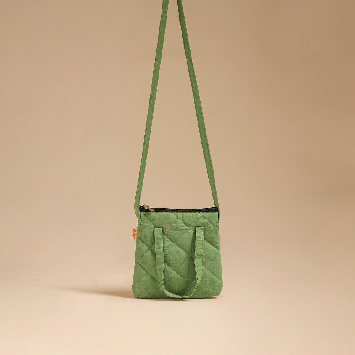 Handcrafted Quilted Sling Bag 46
