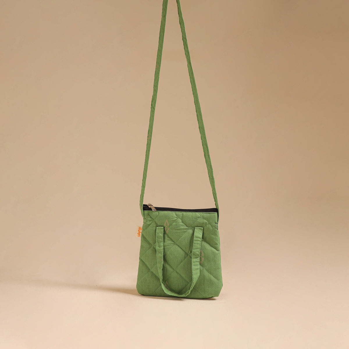Handcrafted Quilted Sling Bag 46