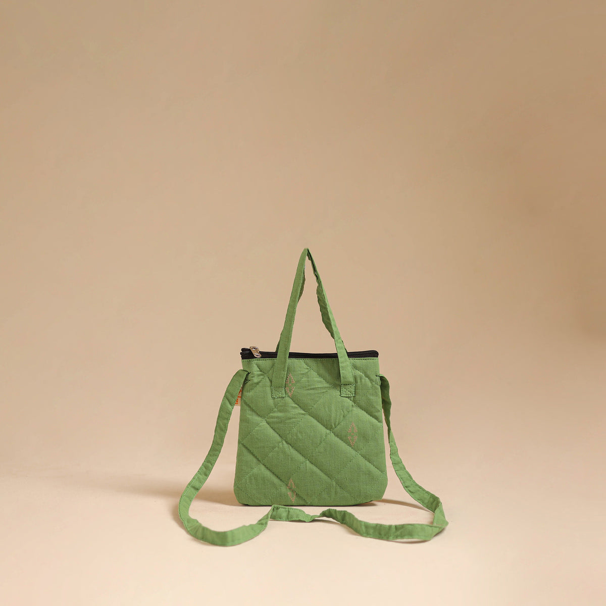 Handcrafted Quilted Sling Bag 46