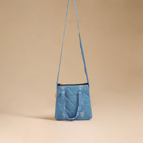 Handcrafted Quilted Sling Bag 47