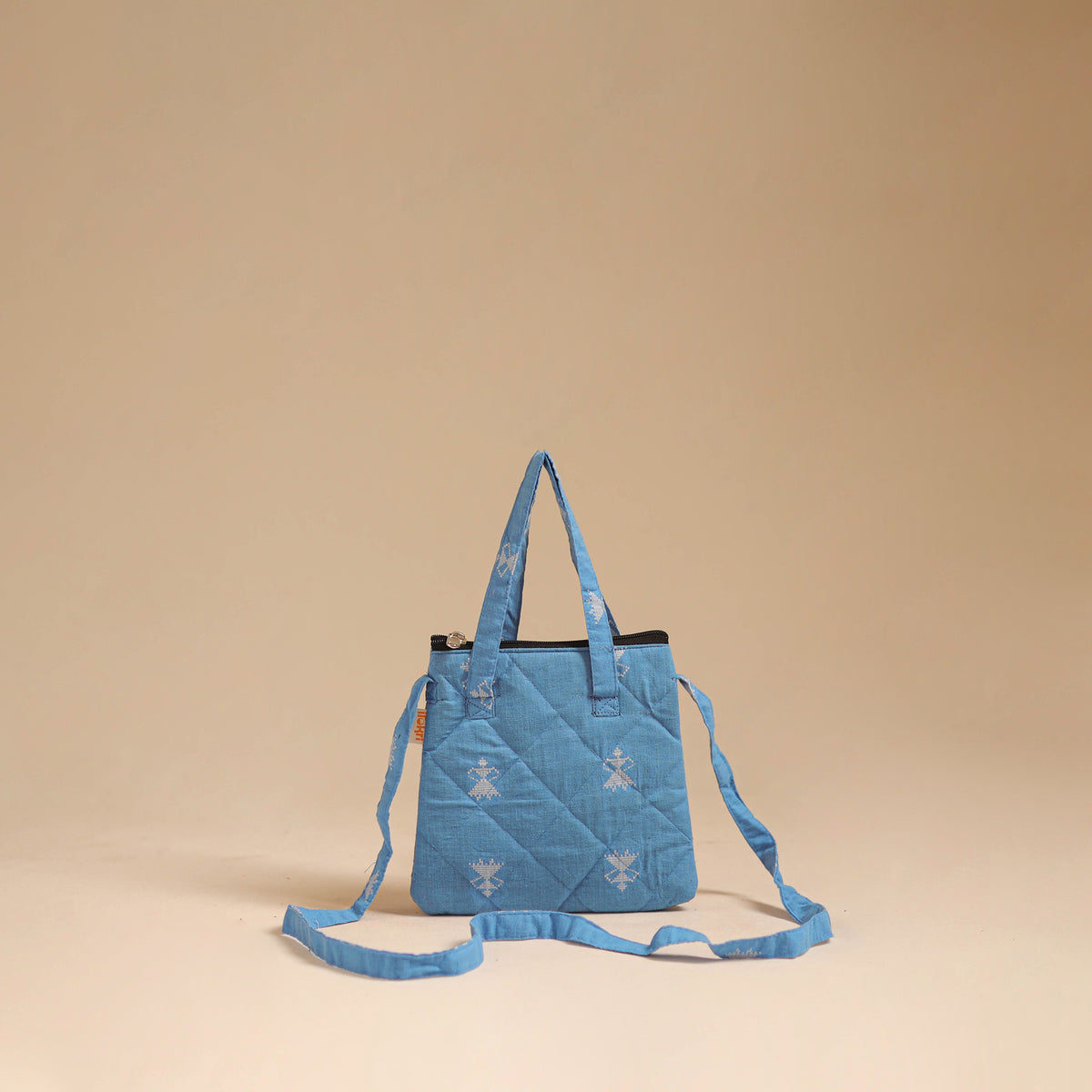 Handcrafted Quilted Sling Bag 47