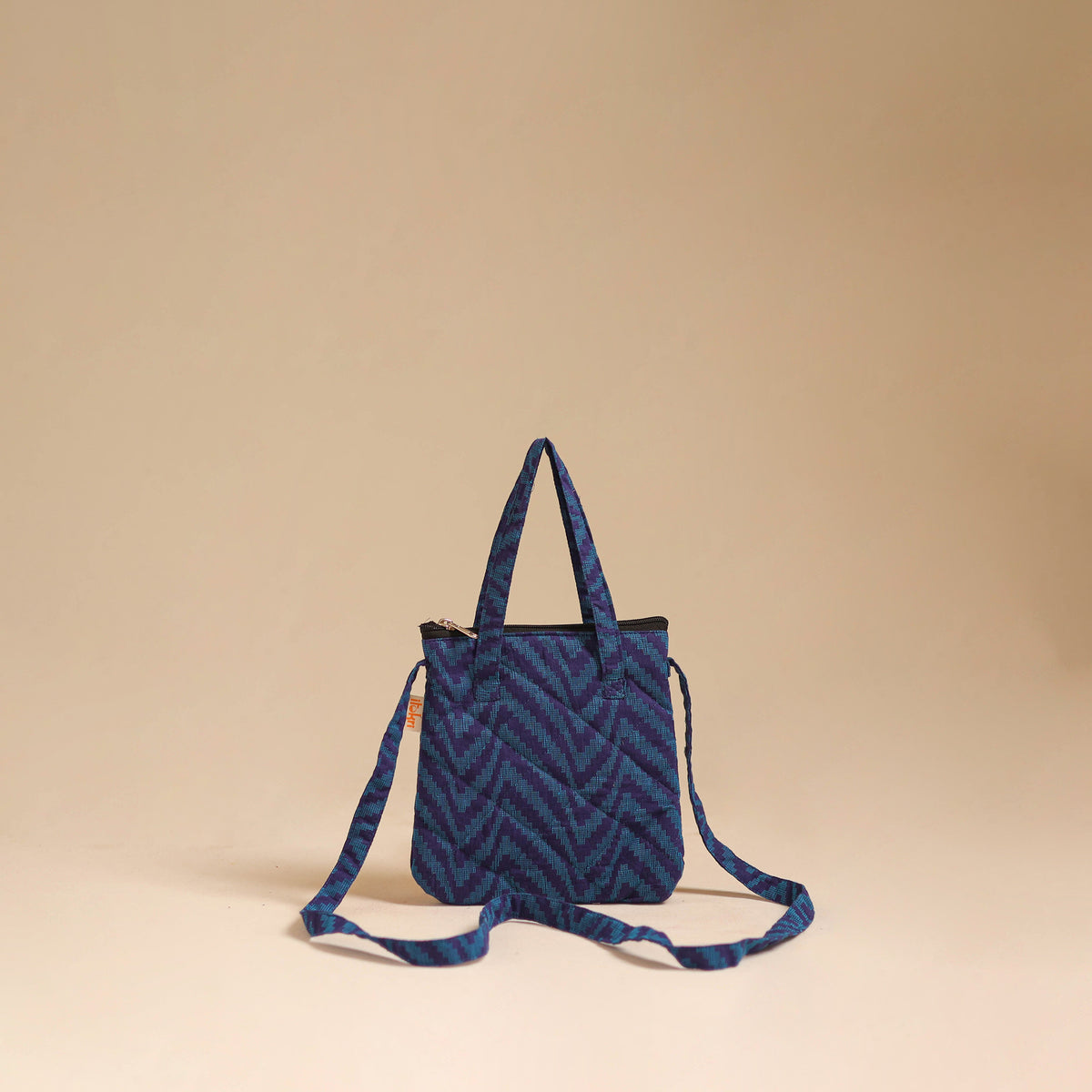 Handcrafted Quilted Sling Bag 48