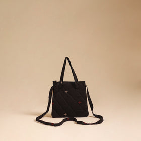 Handcrafted Quilted Sling Bag 49