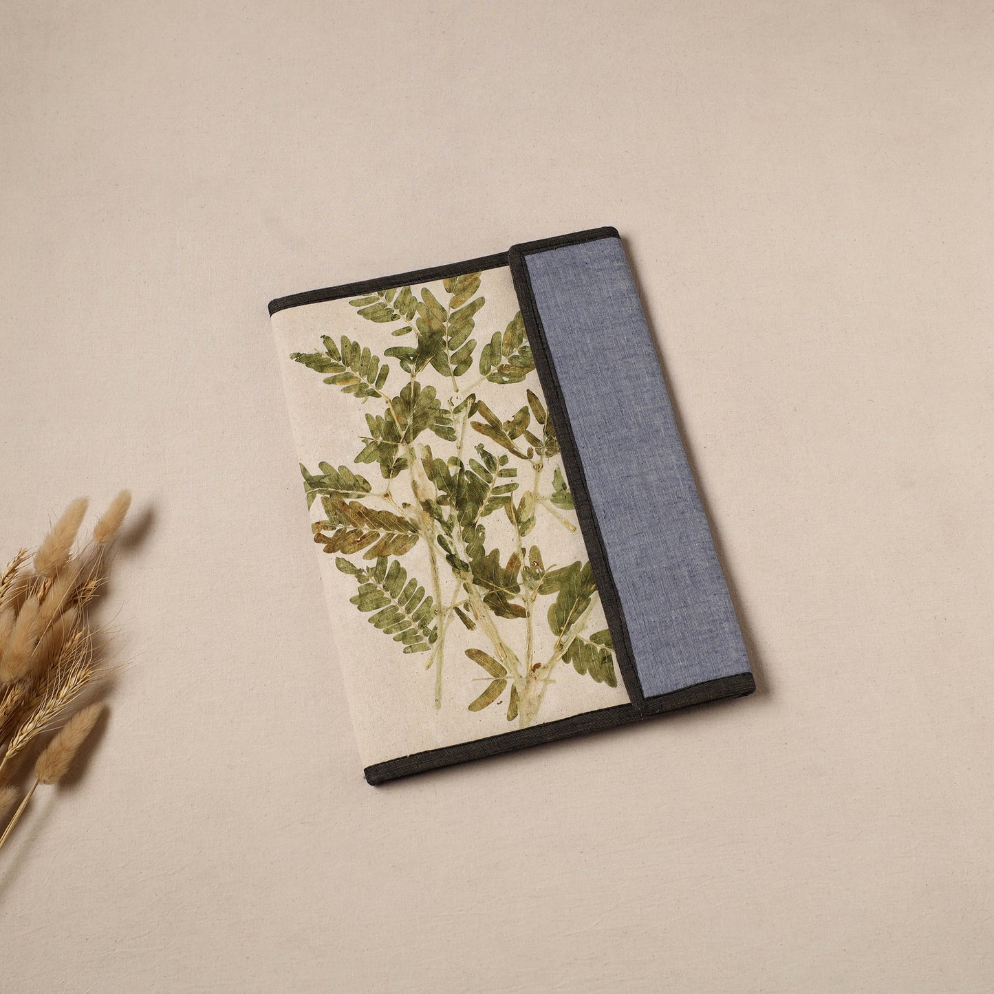 Natural Leaf Art Work Fabric File Folder 36