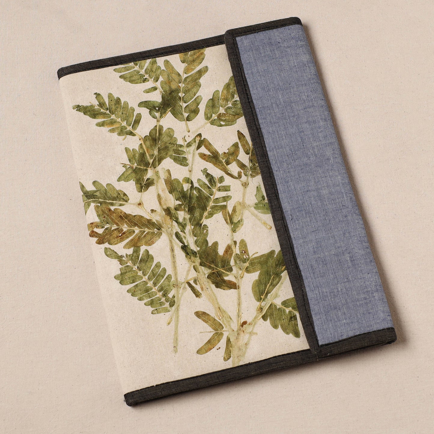 Natural Leaf Art Work Fabric File Folder 36