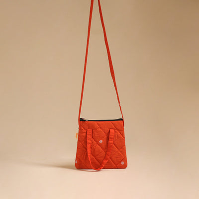 Handcrafted Quilted Sling Bag 51