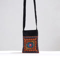 Kutch Pakko Hand Embroidery Mashru Silk Sling Bag