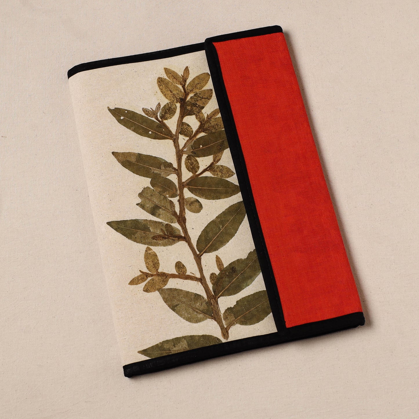 Natural Leaf Art Work Fabric File Folder 38