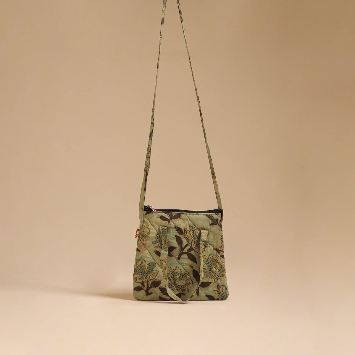 Handcrafted Quilted Sling Bag 52