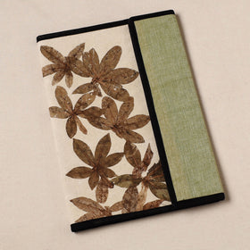 Natural Leaf Art Work Fabric File Folder 40