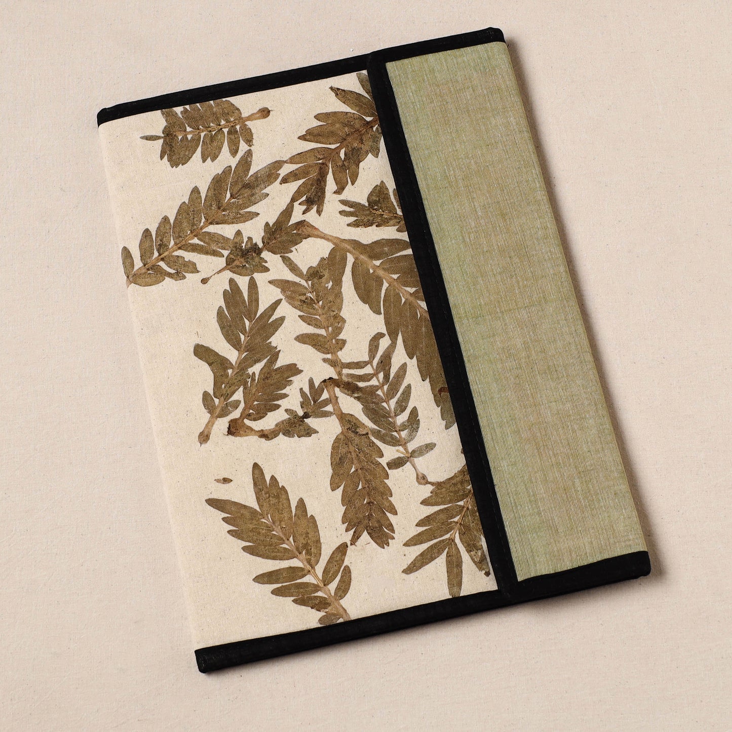 Natural Leaf Art Work Fabric File Folder 41