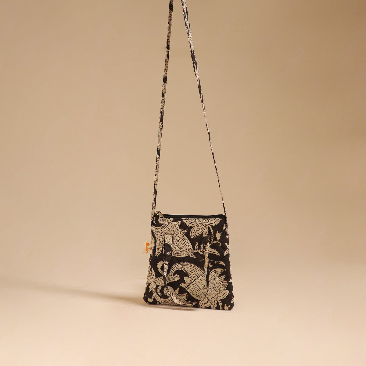 Handcrafted Quilted Sling Bag 53
