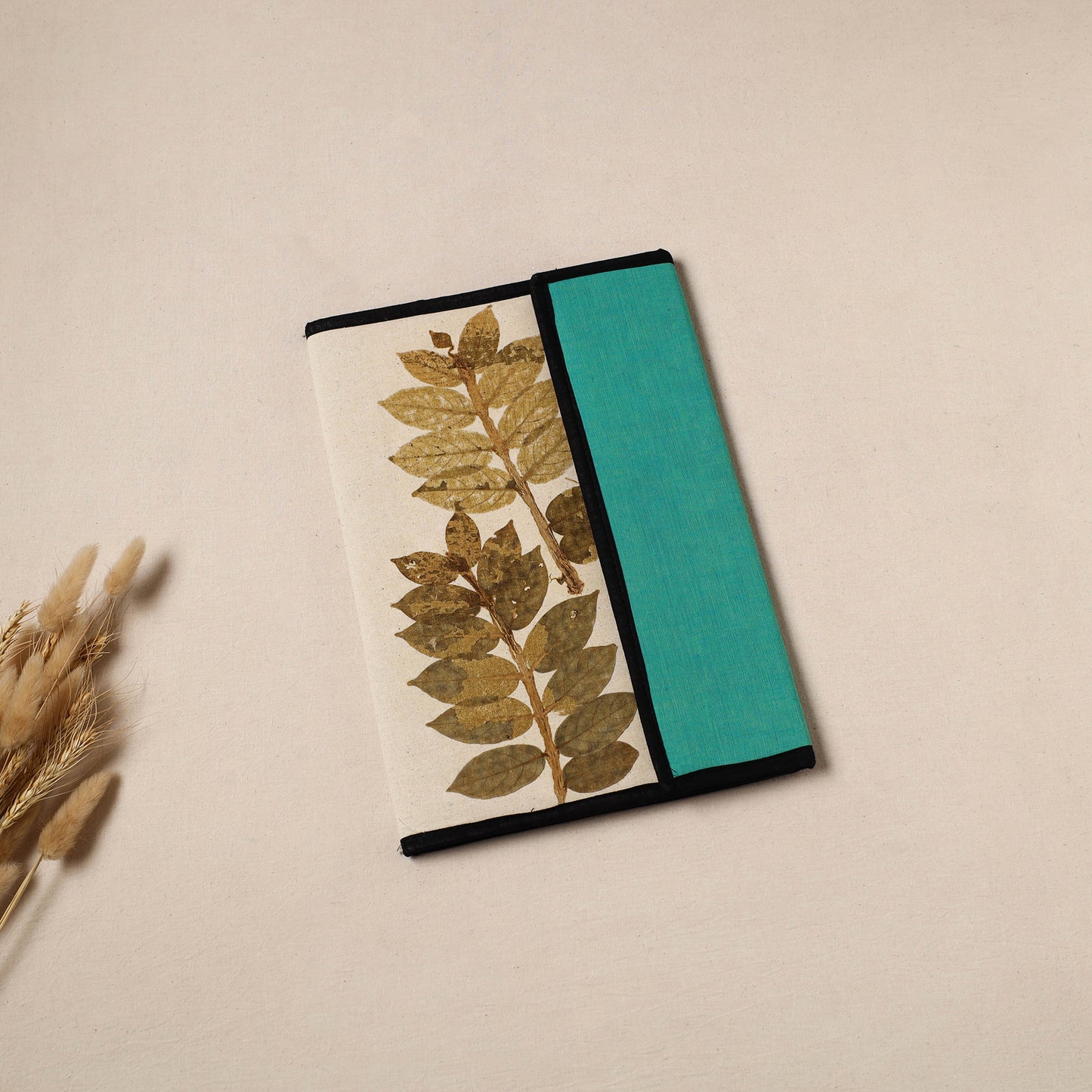 Natural Leaf Art Work Fabric File Folder 43