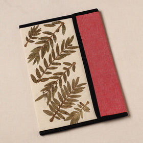 Natural Leaf Art Work Fabric File Folder 44