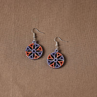 Tikuli Art Handpainted Wooden Earrings