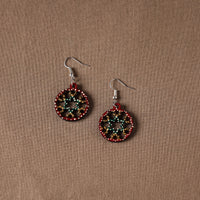 Tikuli Art Handpainted Wooden Earrings