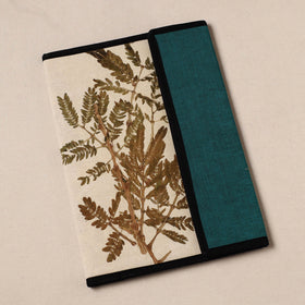 Natural Leaf Art Work Fabric File Folder 46