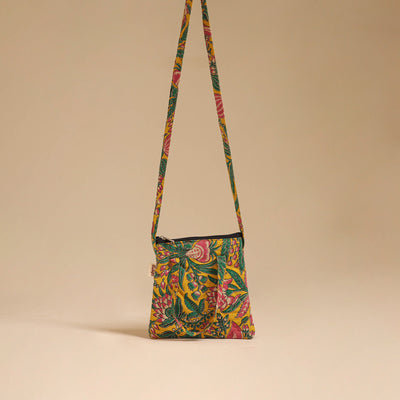 Handcrafted Quilted Sling Bag 57