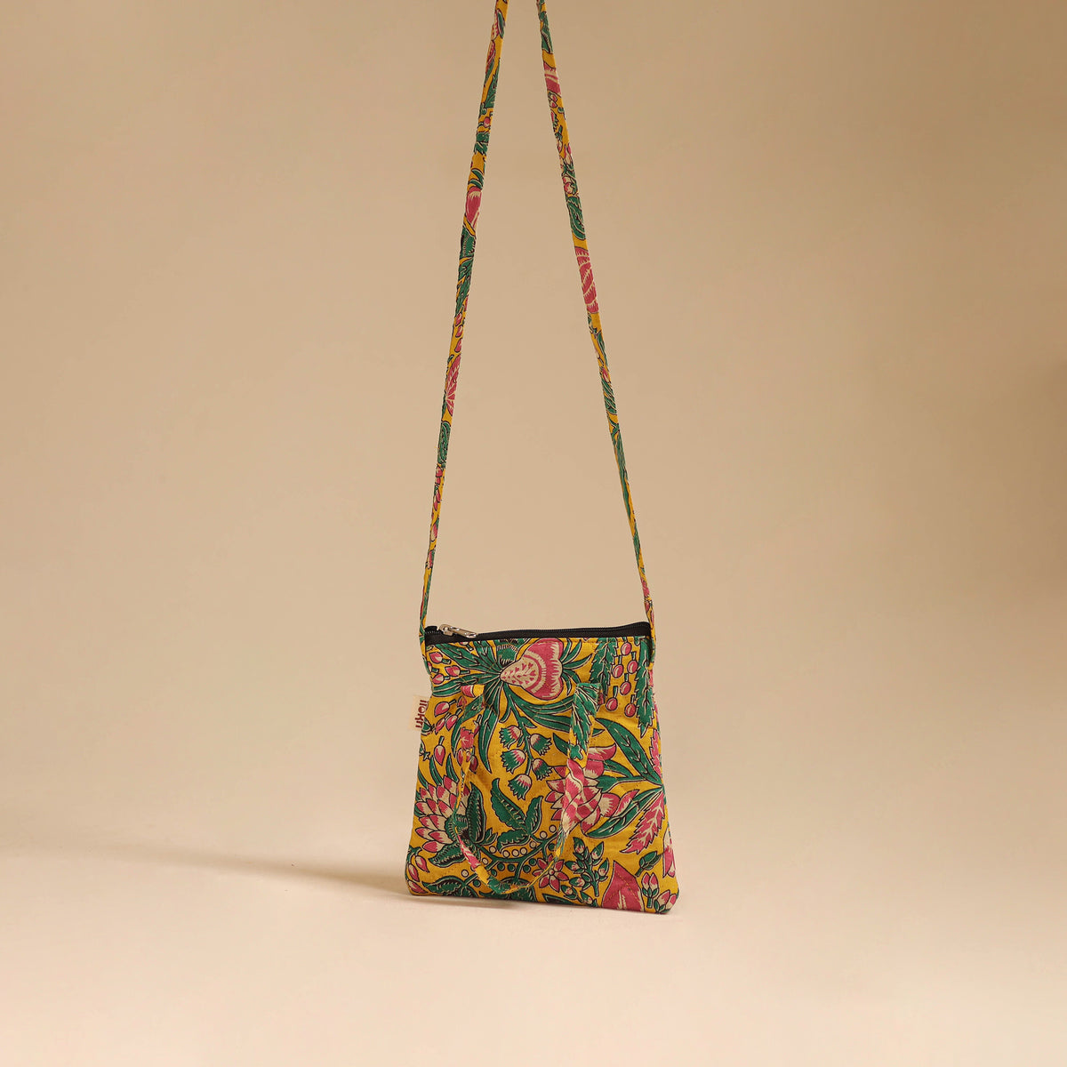 Handcrafted Quilted Sling Bag 57