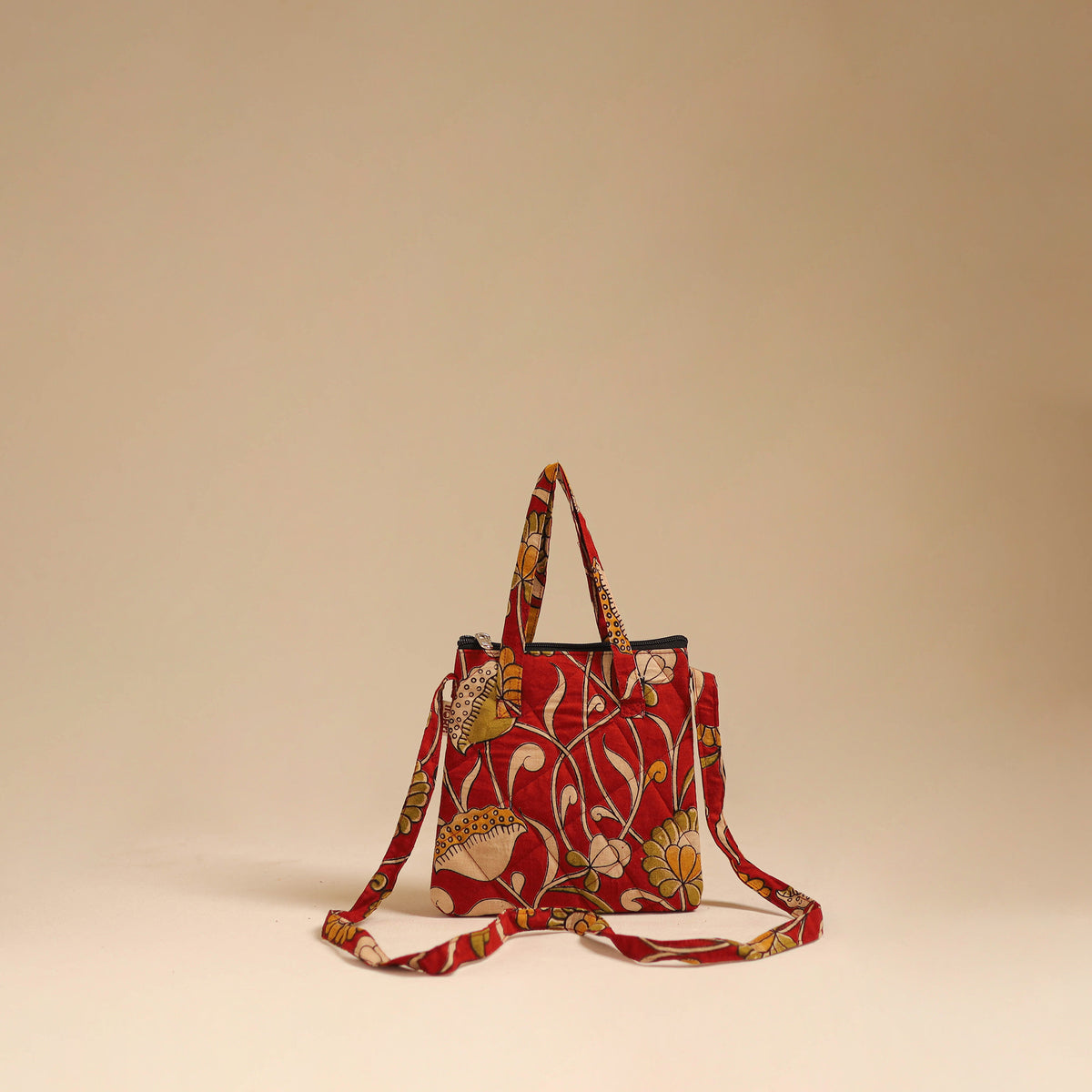 Handcrafted Quilted Sling Bag 58