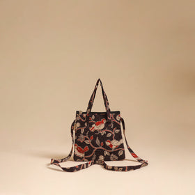 Handcrafted quilted sling bag 59