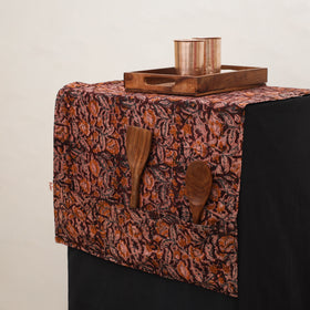 Handmade Fridge Top Cover with Multiple Pockets 01